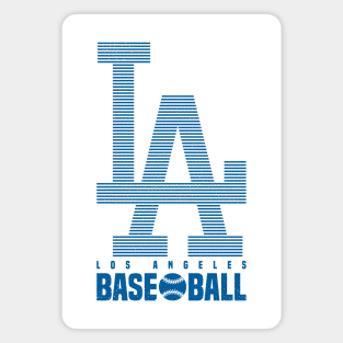 LA Baseball 1 Magnet